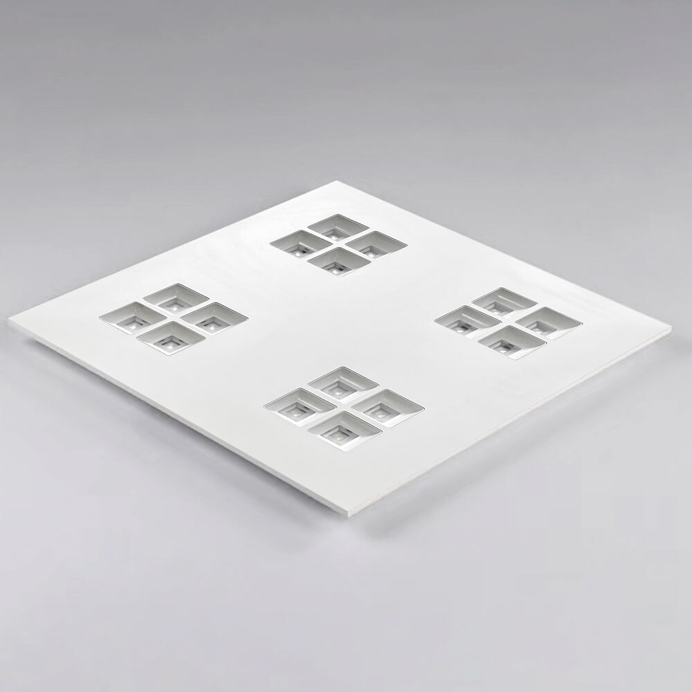 UGR19'lu Parlama Önleyici 2x2ft LED Gömme Tavan Işık Paneli (1)