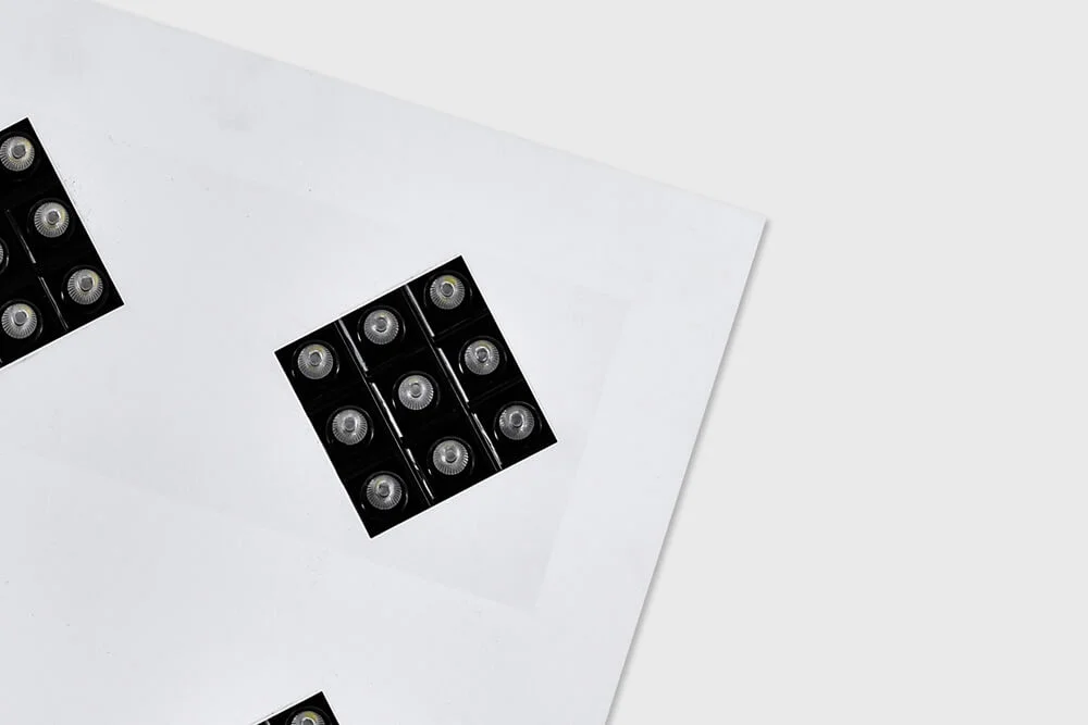 Nouveau design 40W panneau lumineux LED encastré au plafond (1)