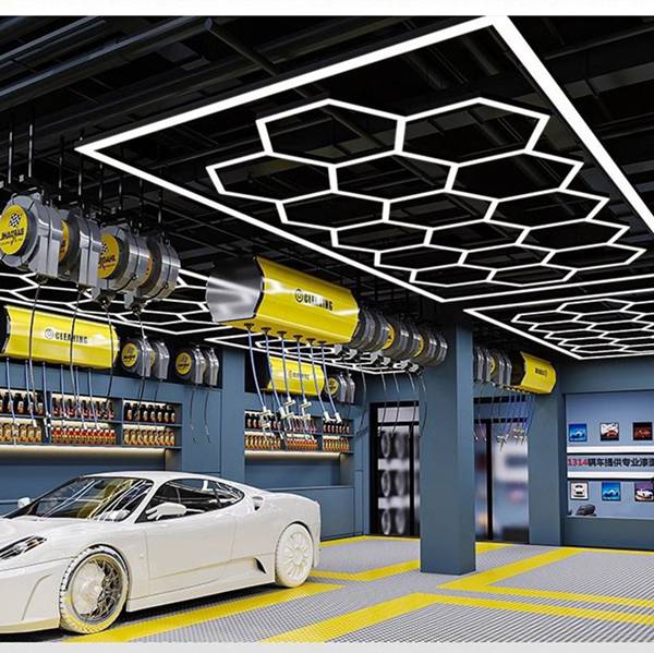 hexagon led lights
