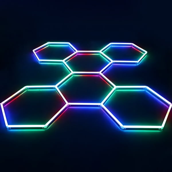 hexagon light rgb